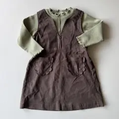 ワンピース　ドッキングワンピ　90　アプレレクール　apreslescours