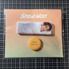 SnowMan 向井康二 ファミクラストア 缶バッチセット