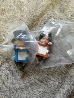 一番くじ　ワンピース　E賞　ちらりんフレンズ　サボ、エース　2種セット