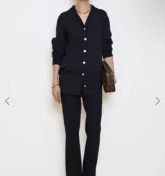 MUSE♡ロングカーディガン　ネイビー