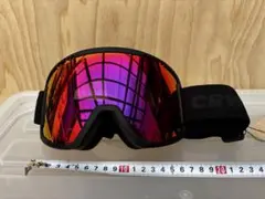美品】HEAD 赤黒 ゴーグル CRWU PRO 5K AF - メルカリ
