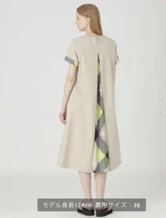 BLUE LABEL CRESTBRIDGE コンパクトクリアーポンチドレス