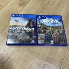 【PS4】ファークライ5 & ゴーストリコン ワイルドランズ 2本セット