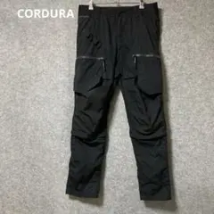CORDURAワークマン ブラックカーゴパンツ 4ポケット