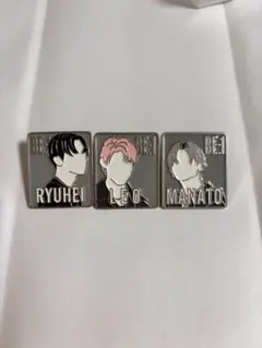 BE:FIRST ピンバッジセット RYUHEI LEO MANATO