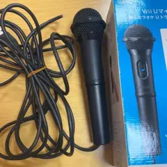 Nintendo WII Uマイクセット WIIカラオケU TRディスクツキ