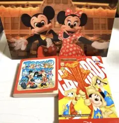 ディズニー　メモ帳& ポストカード