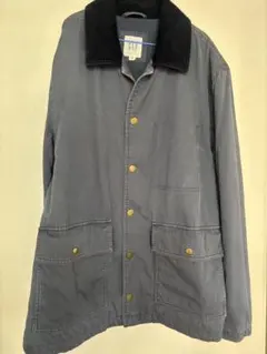 GAP グレー コーデュロイ襟 カバーオール OLD GAP XSですがM相当のサムネイル