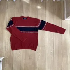 AMERICAN EAGLE OUTFITTERS 赤 ストライプ ニット XS