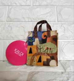 KALDI　カルディ　エコバッグ伝説柄　ミニバッグ