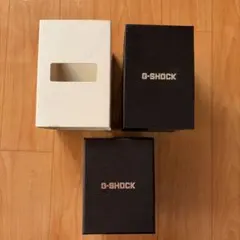 G-SHOCK 箱セット　ブラック✖️2個