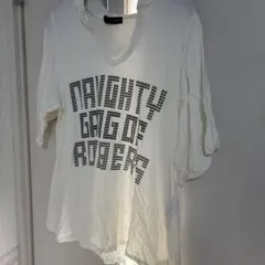 LIPSTAR 白tシャツ　vネックTシャツ　フード付きTシャツ