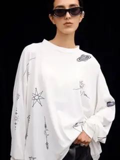 2605098 PLANET TATTOO LONG SLEEVE TOP - メルカリ