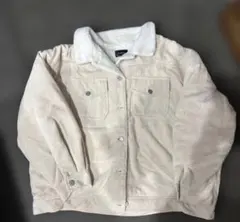 SUREVE コーデュロイジャケット クリーム色　3L