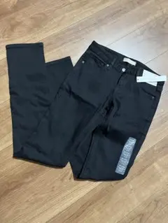 ブラック スキニーパンツ 24インチ