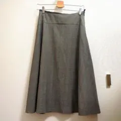 UNTITLED チェック柄フレアスカート サイズ2