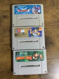 NINTENDO スーパーファミコンソフト　3本