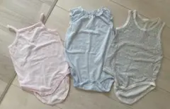 子供肌着　メッシュ　ロンパース 90