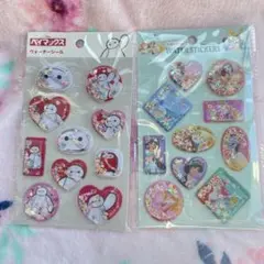 ベイマックス ディズニープリンセス ウォーターシール 2点セットb