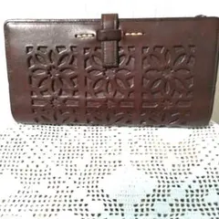 ゲンテン財布【カットワーク】袋付き