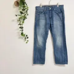 ［American Eagle］ストレートデニム（M~L）32×30 綿100のサムネイル