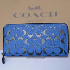 コーチ COACH 長財布 シグネチャー アコーディオンジップ財布 CA298