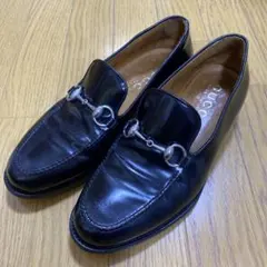 GUCCI ホースビットローファー ヨルダーン 7.5D(26cm) ブラック