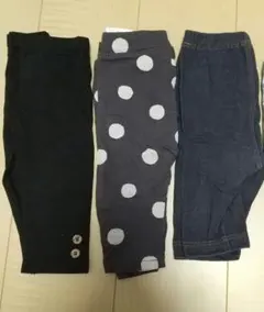 ユニクロ テータテート しまむら 80サイズ レギンス　3本まとめ売り