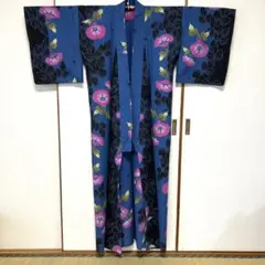 浴衣③ レディース 朝顔 花柄 浴衣単品