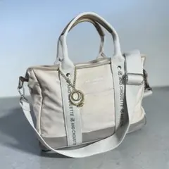 & chouette アンドシュエット 2wayトートバッグ　グレー
