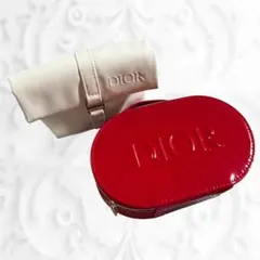 Dior ポーチセット　合成皮革 ロゴ入り