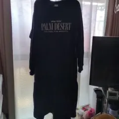 RODEO CROWNS WIDE BOWL ロゴワンピース ネイビー