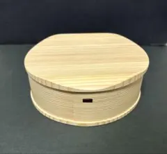 【大館工芸社】曲げわっぱ ひな弁当一段　未使用　容量360ccのサムネイル