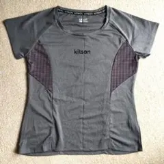 kitson グレー 半袖Tシャツ　レディースLサイズ