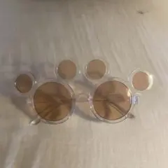 ミッキー型クリアサングラス　ディズニーDisney