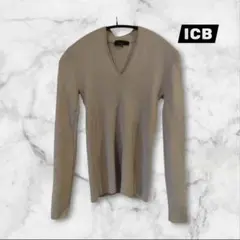 ICB　アイシービー　complete XXS ニット　ライトブルー used