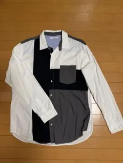 【一回着用】EDWIN 長袖シャツ クレイジーパターン XL