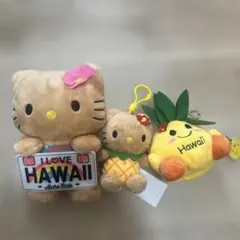 ハローキティ ぬいぐるみ ハワイ限定 パイナップル - メルカリ