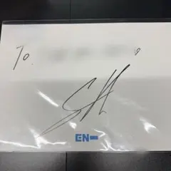 2026年最新】ENHYPEN直筆サインの人気アイテム - メルカリ