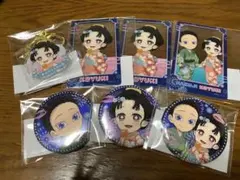 鬼滅の刃 狛治と恋雪 花火大会 缶バッジ アクリルカード アクリルチャーム ②