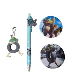 AIモンスター 缶バッジ ボールペン チャーム 4点 イタリアンブレインロット