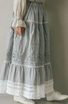 新品　サマンサモスモス kazumiコラボ サス付きスカート