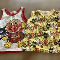 アンパンマン タンクトップ2枚セット