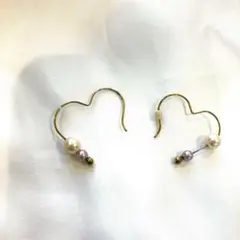 フープピアス　ゴールド　シンプルピアス