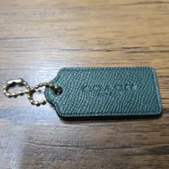 COACH キーホルダー チャーム グリーン