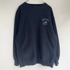 90s アメリカ製 刺繍スウェット ヴィンテージ 古着 リバース US アメカジ