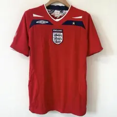 新品) UMBRO イングランド代表 ユニフォーム レッド L - メルカリ