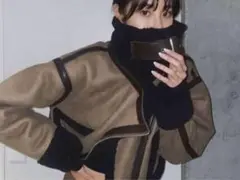 ショート ムートンコート