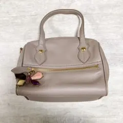 ANNA SUI アナスイ ショルダーバッグ ハンドバッグ グレー キレイめ