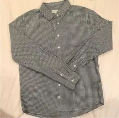 earth ギンガムチェックシャツ